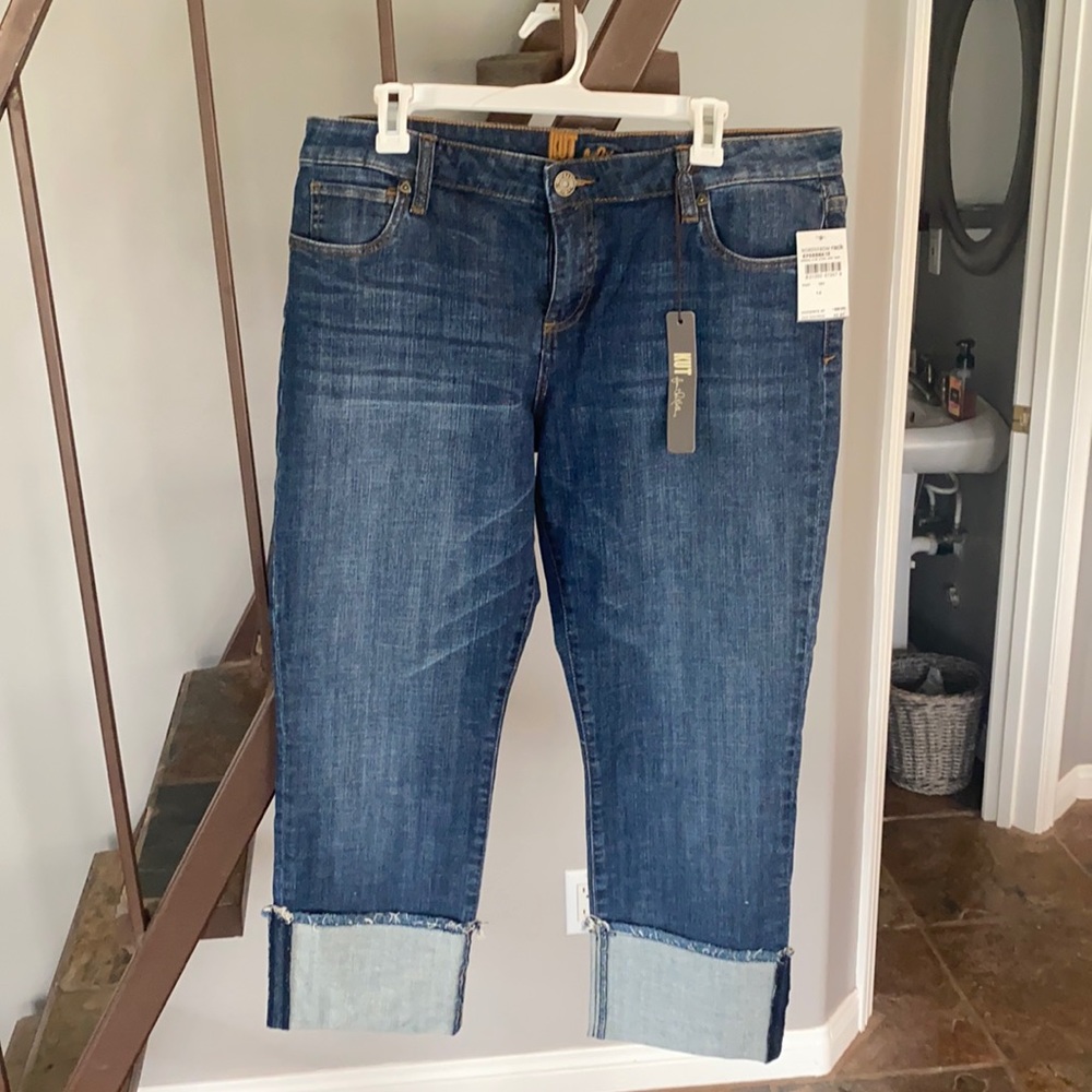 Cute pair of cuffed jeans